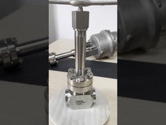 Souillez le robinet d'arrêt sphérique à haute pression cryogénique en acier de la connexion PN10-32Mpa de BW-SW