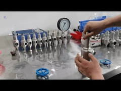 Valve de sécurité cryogénique à levage complet avec coude DN10-40 mm