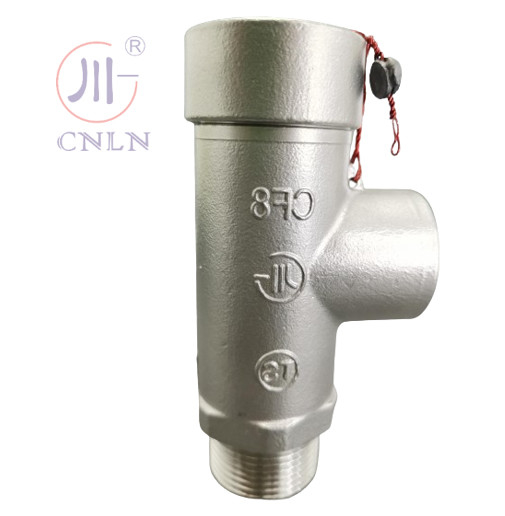 Valve de sécurité cryogénique DN15 PN40 SS304/316 à basse portée pour réservoir/slide/remorque