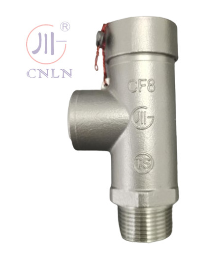 Valve de sécurité cryogénique DN15 PN40 SS304/316 à basse portée pour réservoir/slide/remorque