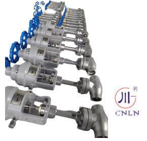 Valve d'arrêt d'urgence de la soupape à globe cryogénique -196~+80 °C pour le réservoir de GNL LOX LIN LAR LCO2