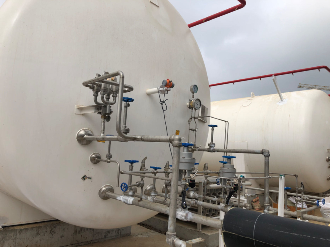 Valve de rupture cryogénique, raccordement par bride, raccordement par filetage -196~+80 °C Pour le GNL LOX LIN LAR LCO2