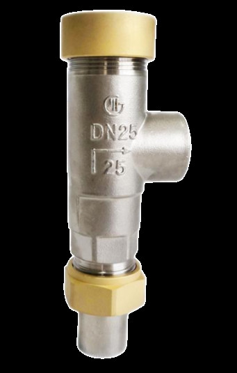 PN25 DN15 Valves de décharge de sécurité cryogéniques Matériau en acier inoxydable pour GNL LIN LOX LCO2