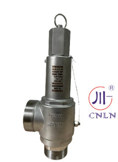 Valve de sécurité à étanchéité douce cryogénique ouverte complète CF8 CF3 pour LIN LOX LAR GNL