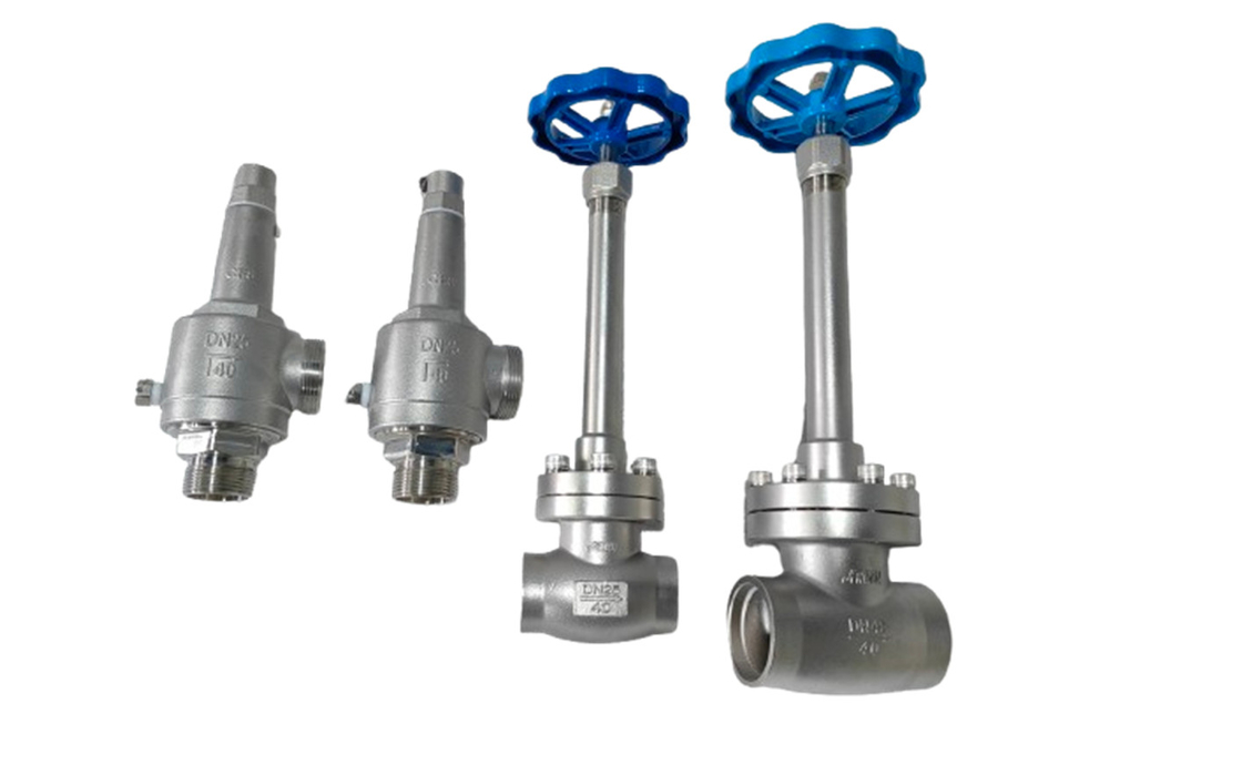 SS304 Valve de sécurité cryogénique à étanchéité dure pour réservoir de GNL LIN LOX LAR -196~80 °C Haute qualité