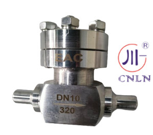 Ventilateur à haute pression cryogénique à cylindre Ventilateur de vérification -196 ~ + 80 °C Pour réservoir de GNL LOX LIN LAR LCO2