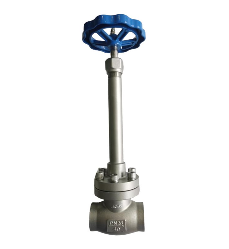 Valve à globe cryogénique de sécurité -196 ~ + 80 °C pour le réservoir de GNL LOX LIN LAR LCO2