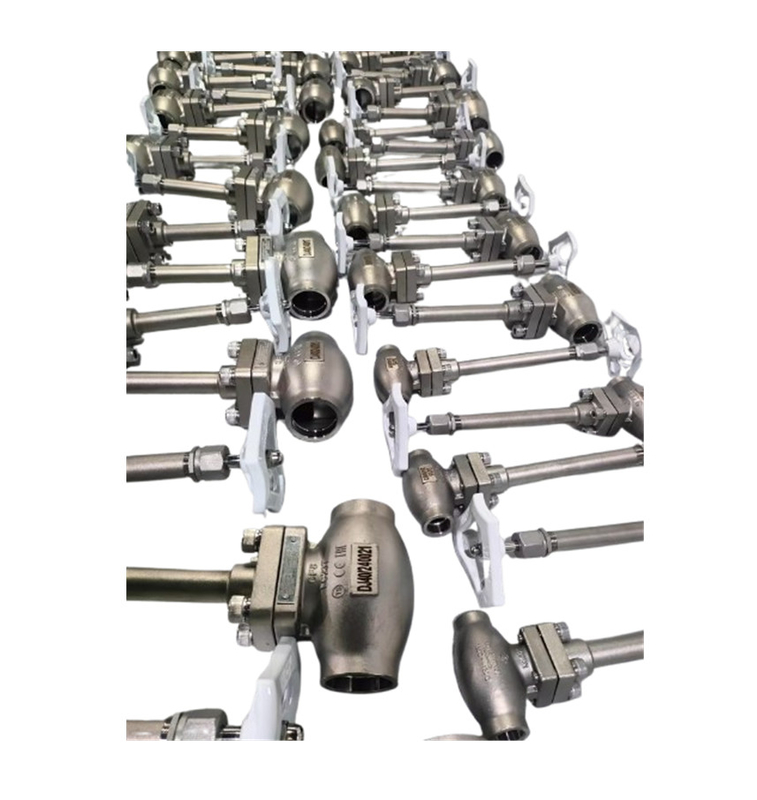 PN50 Ventilateur à globe cryogénique -196~+80 °C Pour les réservoirs de GNL LOX LIN LAR LCO2