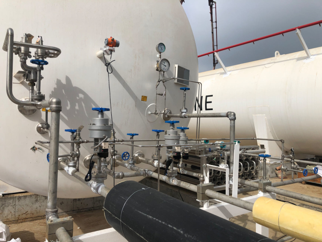 La prise de soudage à haute pression pour les gaz liquides cryogéniques