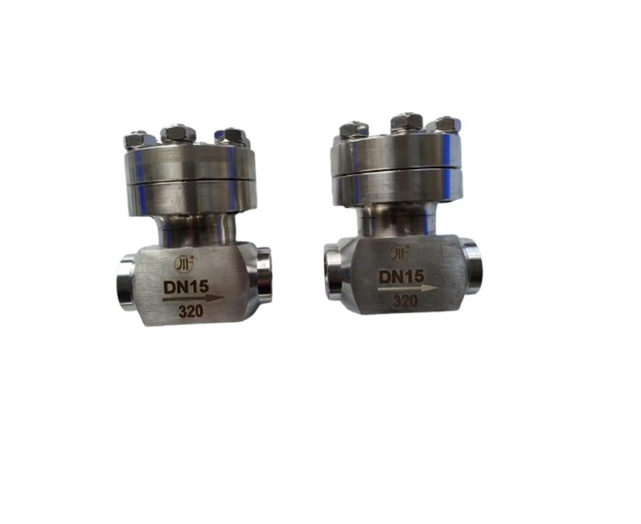 LOX LNG LIN LAR Gases cryogéniques liquides soupape de contrôle haute pression, soupape à globe PN320 SS304