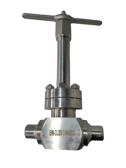 Valve à bille cryogénique en acier inoxydable pour des applications à haute pression