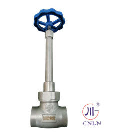 Type de soupape Opération manuelle de la soupape à globe cryogénique -196C- +80C pour environnements à basse température