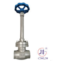 DN15 Valve à bille cryogénique à connexion de bride pour GNL pour LOX/LN2/LAR/LCO2 -196~+80°C