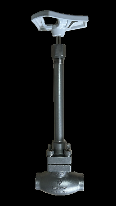 PN50 soupape à bille cryogénique en acier inoxydable 304/316 soudage par prise de courant de -196°C à +80°C