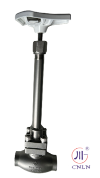 PN50 soupape à bille cryogénique en acier inoxydable 304/316 soudage par prise de courant de -196°C à +80°C
