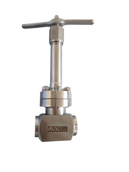 Vanne Globe Cryogénique Pression 32 MPa -196°C à 80°C Basse Température Adaptée à Diverses Industries