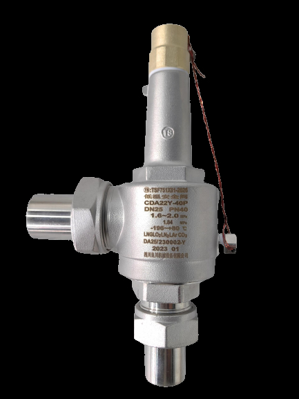 Valve de sécurité cryogénique en acier inoxydable 3/8''-2''' 4.0Mpa -196°C à +120°C