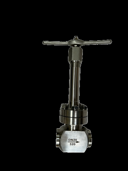 Valve à bille cryogénique à haute pression de 42 MPa avec corps de soupape CF8/CF3 pour applications GNL/LOX/LIN et plage de température de -196 à +80°C