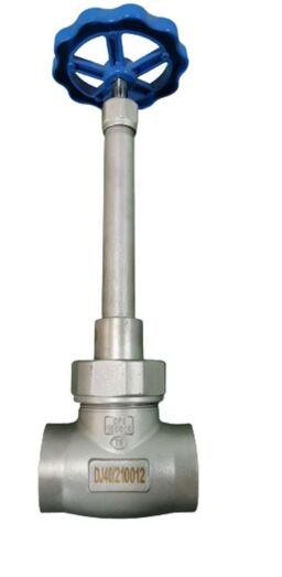 Vanne Globe Cryogénique Certifiée CE avec une pression maximale de 5,0 MPa et une construction en acier inoxydable 304/316 pour les applications GNL LOX LIN LAR