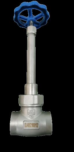 Vanne globe cryogénique certifiée CE ISO avec une pression maximale de 5,0 MPa en acier inoxydable 304/316 et une plage de température de -196 à +80°C