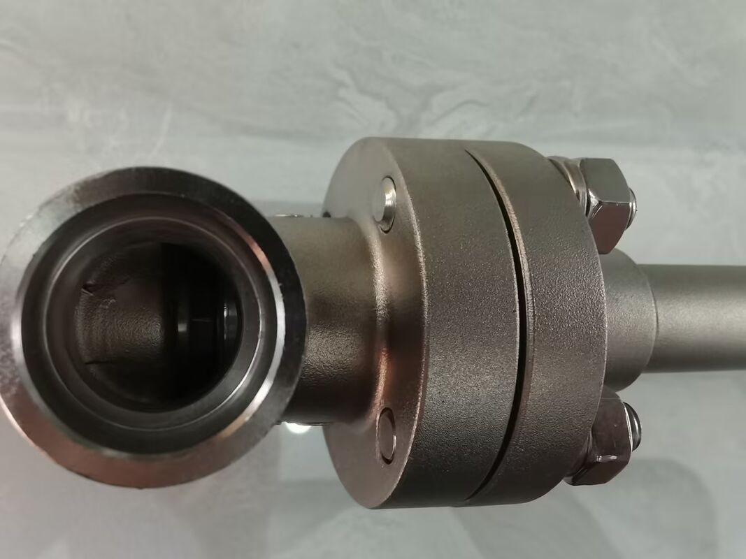 Vanne globe cryogénique en acier inoxydable 304/316 avec une pression maximale de 5,0 MPa et une plage de température de -196°C à +80°C