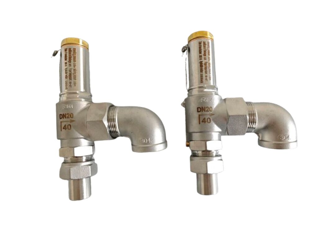 Valve de sécurité cryogénique en acier inoxydable 3/8'-2' 4.0Mpa pour les applications de GNL LOX LIN LAR LCO2