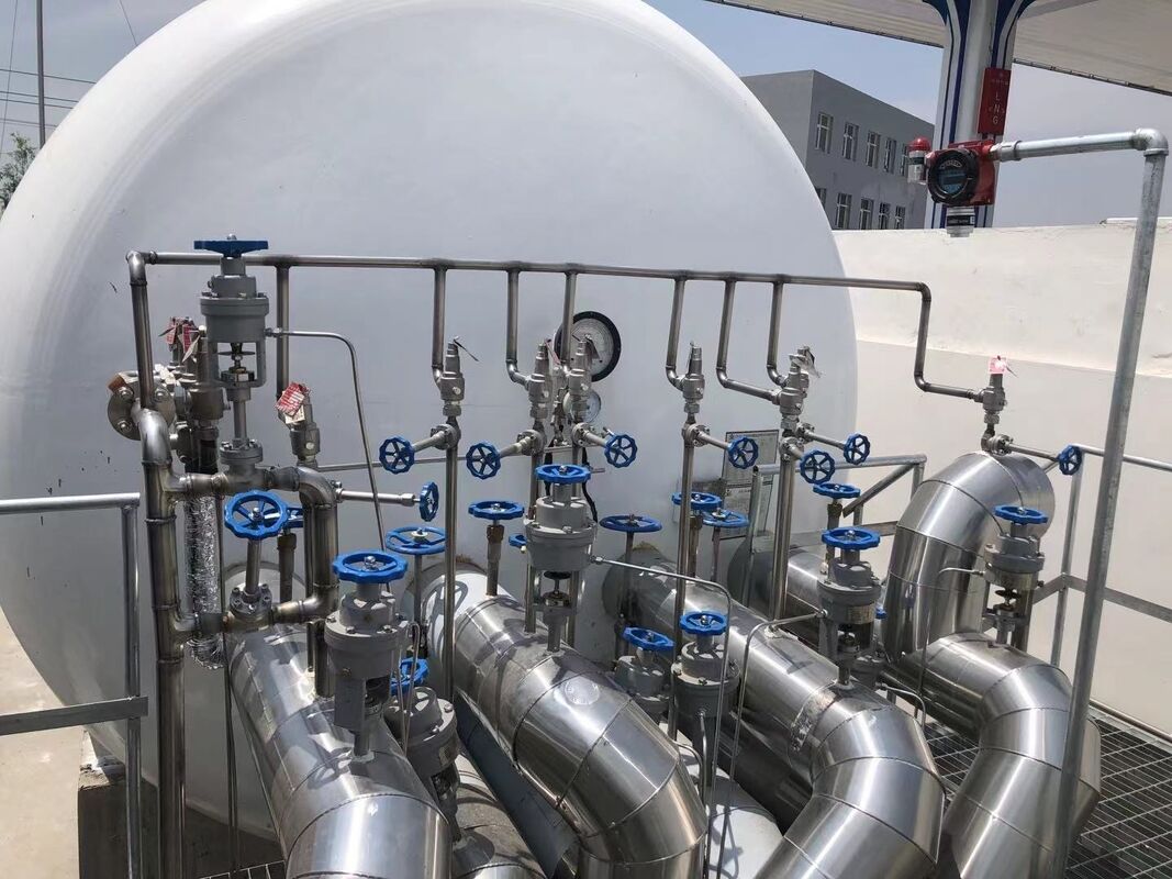 Vanne globe cryogénique en acier inoxydable 304/316 avec une pression maximale de 5,0 MPa et une plage de température de -196°C à +80°C