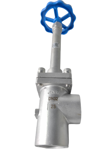 Vanne à soupape cryogénique certifiée ISO CE EAC avec pression maximale de 5,0 MPa et plage de température de -196 °C à +80 °C en acier inoxydable 304/316