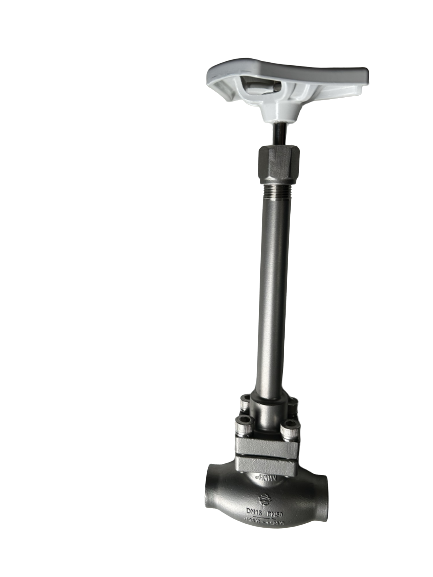 Valve à bille cryogénique en acier inoxydable certifié ISO CE EAC 304/316 avec une plage de température de -196°C à +80°C et une pression maximale de 5,0 MPa