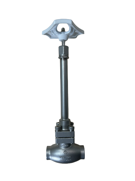 Valve à bille cryogénique en acier inoxydable certifié ISO CE EAC 304/316 avec une plage de température de -196°C à +80°C et une pression maximale de 5,0 MPa