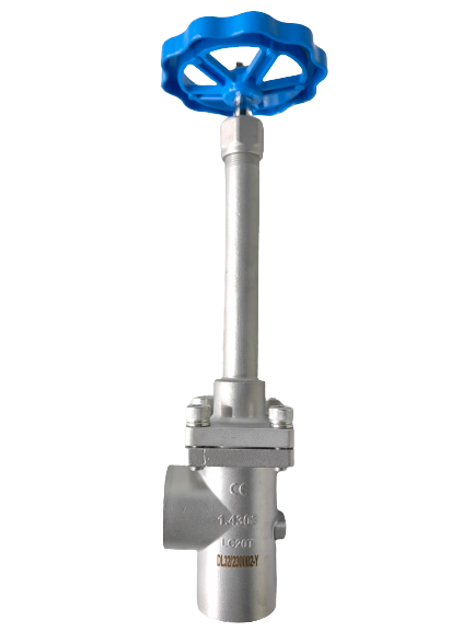 Valve globulaire cryogénique en acier inoxydable certifié ISO CE EAC 304/316 à pression maximale de 5,0 Mpa et à température comprise entre -196 °C et +80 °C pour LOX LNG LIN LAR