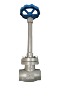 Valve globulaire cryogénique en acier inoxydable certifié ISO CE EAC 304/316 à pression maximale de 5,0 Mpa et à température comprise entre -196 °C et +80 °C pour LOX LNG LIN LAR